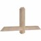 Ekena Millwork Eugene Smooth Timber Gable Bracket, Douglas Fir, 48"W x 20"H x 3 1/2"D x 3 1/2"F, 10/12 Pitch GBW048X20X0404EUG00SDF - alternate 5